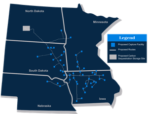 Eminent domain is the latest front in carbon pipeline fight