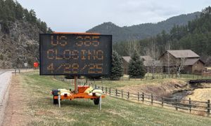 Detours and delays are part of year 2 of Black Hills roadwork