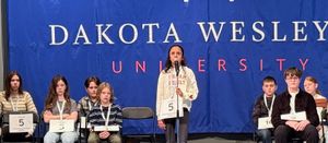 News Watch and Dakota Wesleyan again sponsor spelling bee