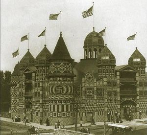 Fact brief: Was there a decorative swastika on the Corn Palace in the early 1900s?