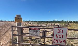 Couple finds life next to limestone mine unnerving