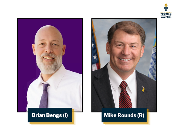 Poll: Sen. Rounds leads challenger Bengs 56-37%