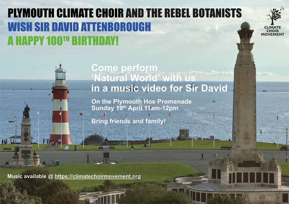 Rebel botanists and a Sunday song for David Attenborough