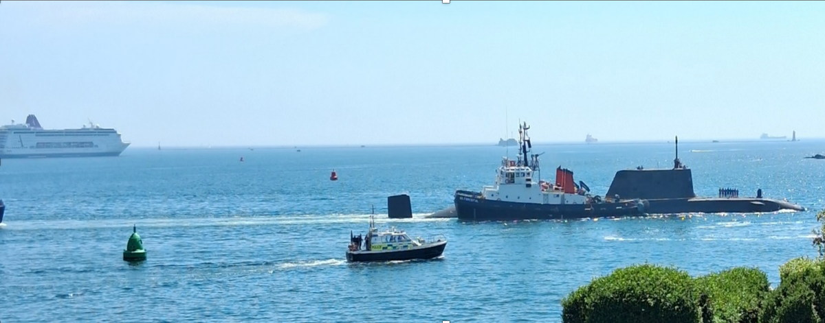 Save our Wedding Cake; nuclear sub in The Sound; an update on the Barbican blaze; Reverend Sue to help transform Devonport; work to save West Hoe Pier....