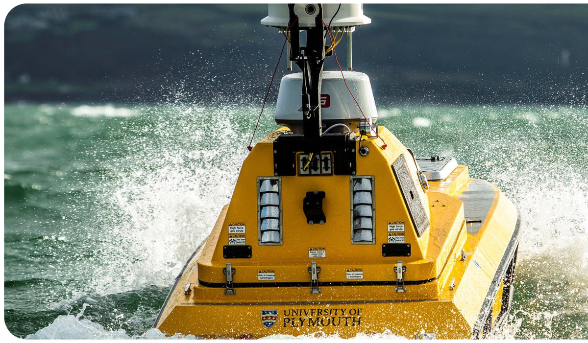 Unmanned boats in The Sound; West Hoe pier calamity; flags on The Hoe; radiation incident test... and more!