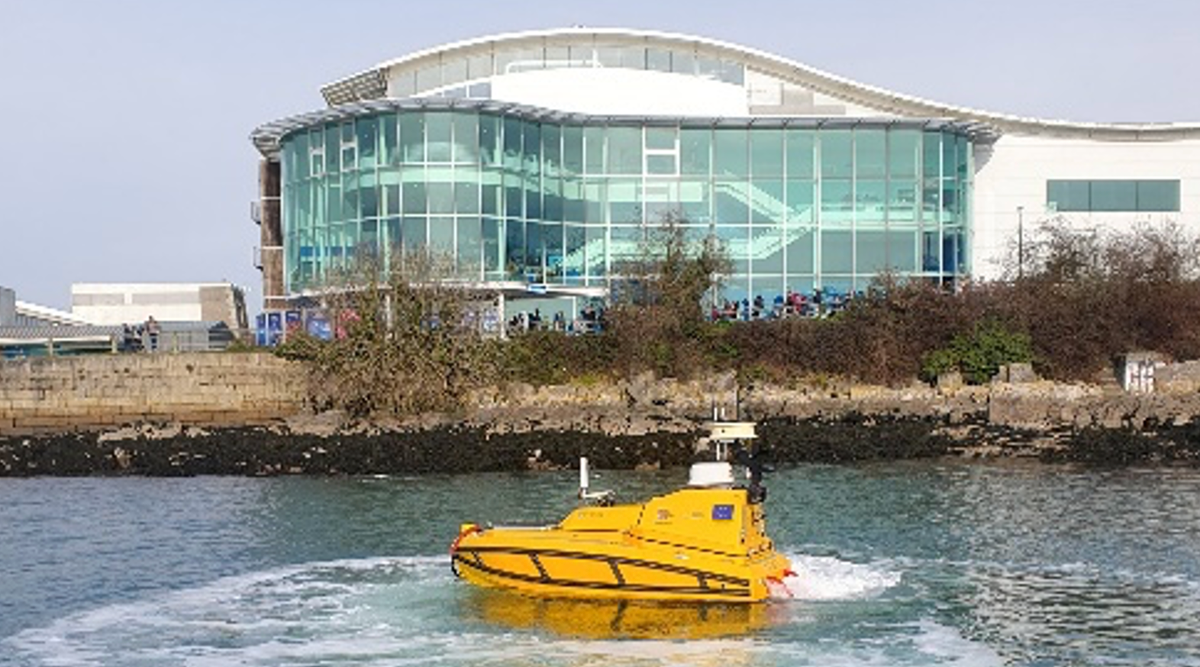 Jet pig, Yellow pig: spotting and identifying the various autonomous vessels in Plymouth Sound