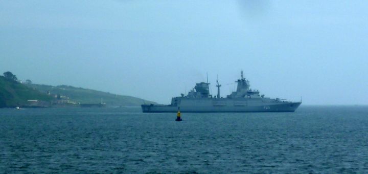Foreign warships coming to Plymouth