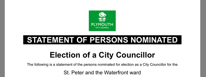 Seven stand in Waterfront election