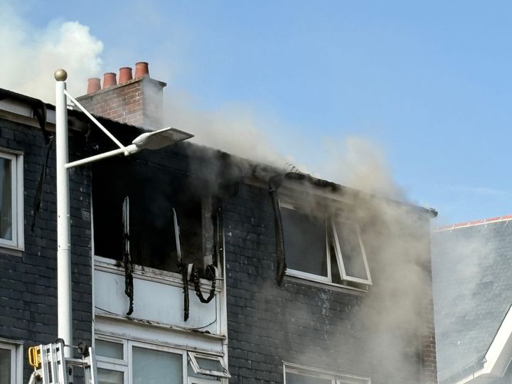 Huge response to fire and reports of 'explosion'