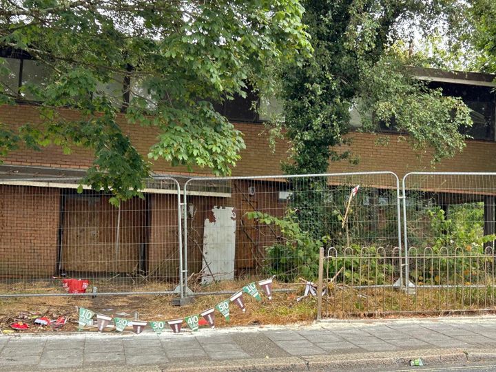 As the site is fenced off, a new attempt to win planning permission for former Register Office site