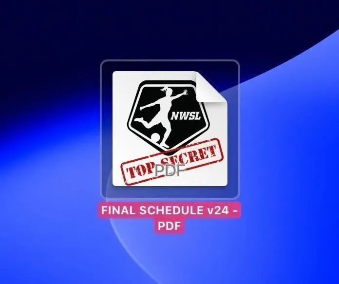 2024 NWSL Schedule: Goodbye 'Decision Day', you will be missed