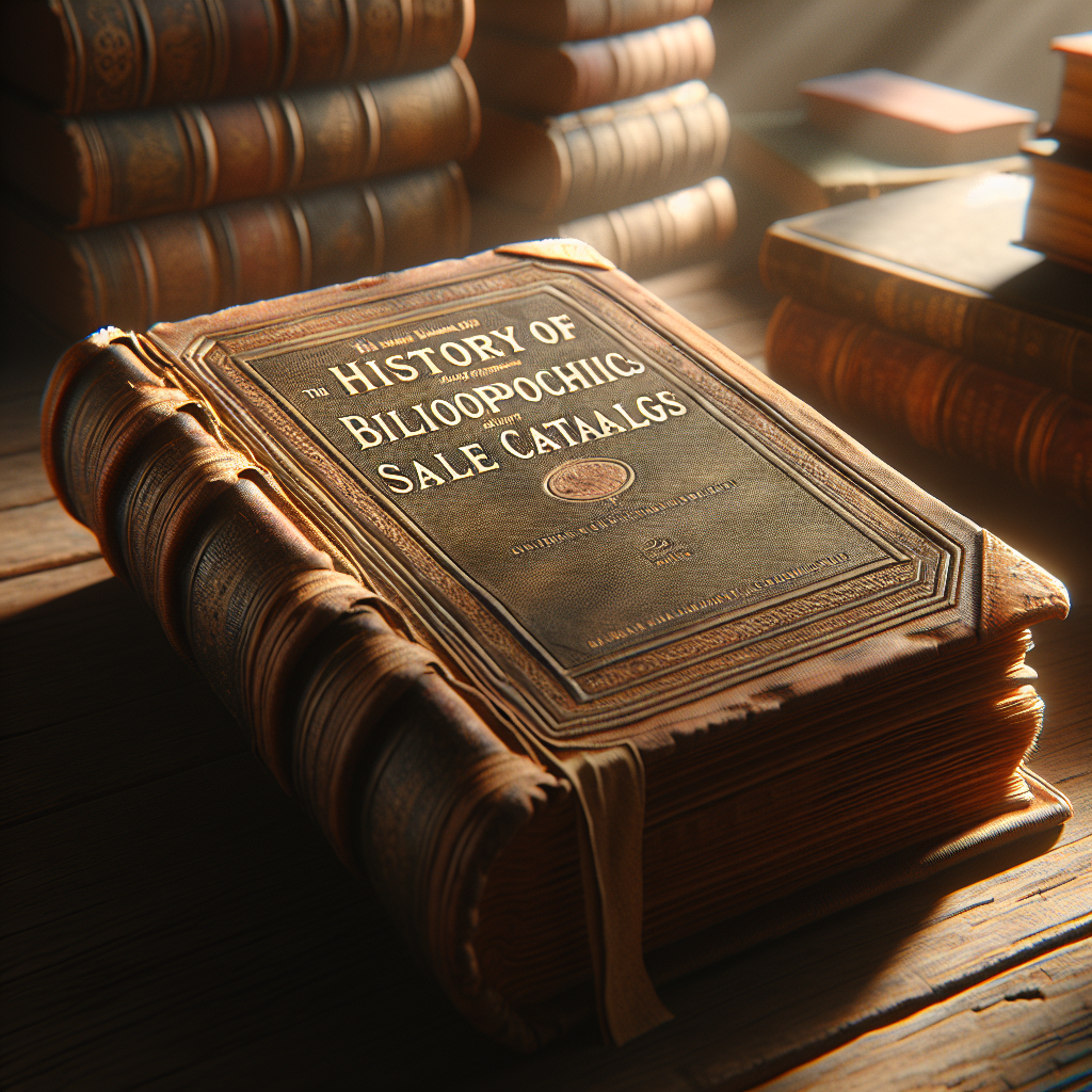 L’histoire fascinante des catalogues de ventes bibliophiles