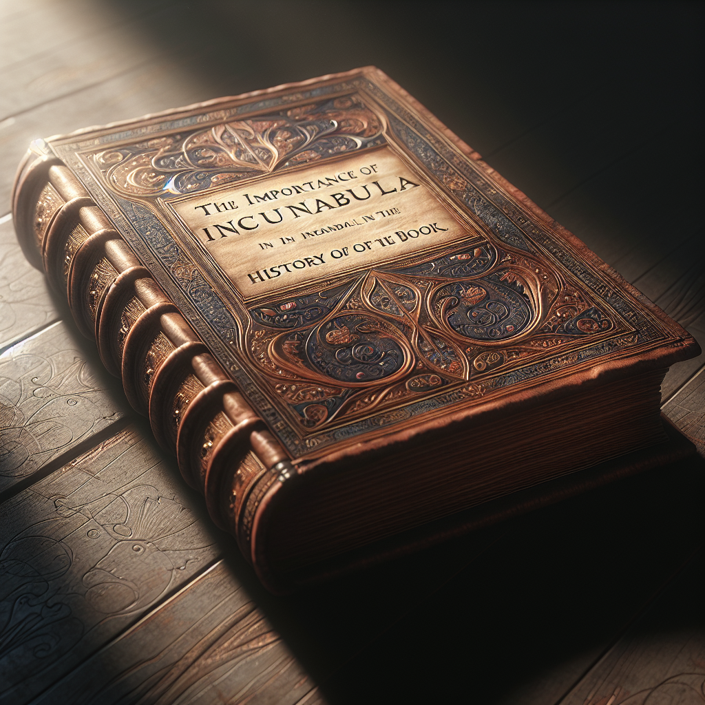 L'importance des incunables dans l'histoire du livre