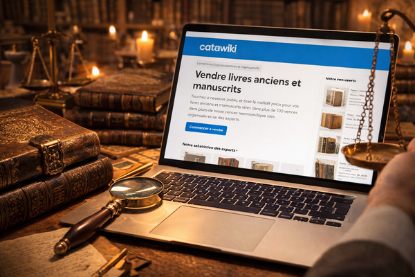 Comment fonctionne Catawiki pour vendre des livres anciens ?