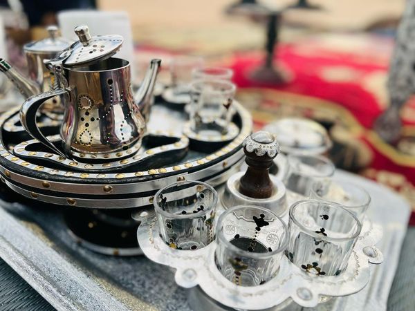 Tuareg tea set
