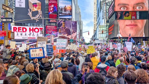 To the Nation’s Dominant Media, No Kings Means No Coverage