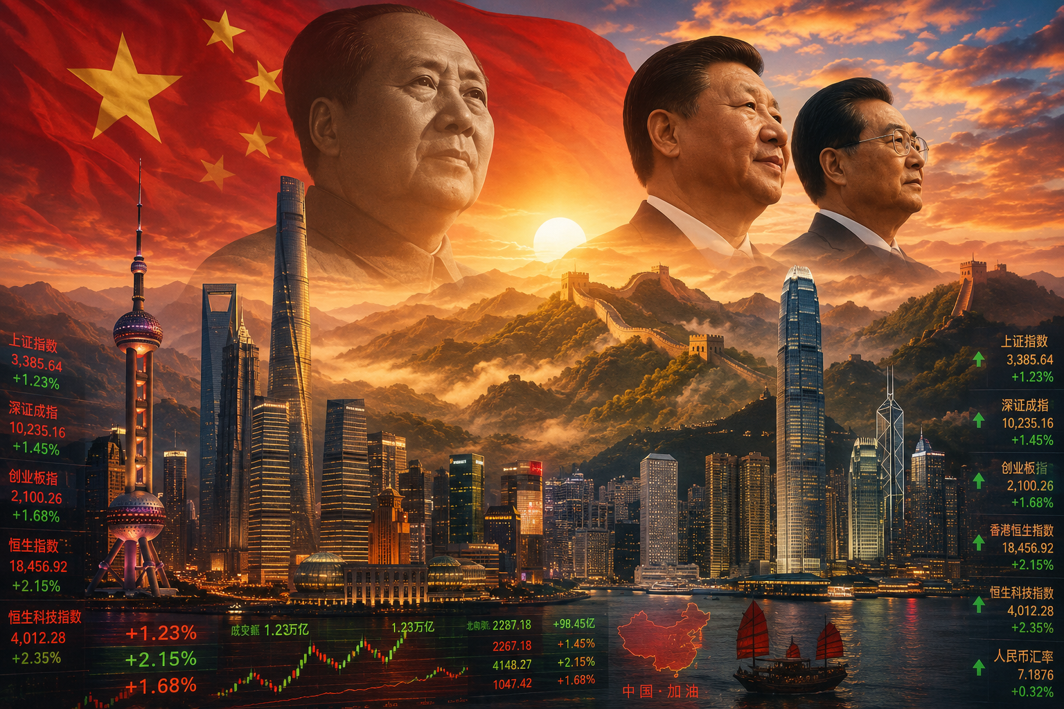 China: a giant of stone or salt?