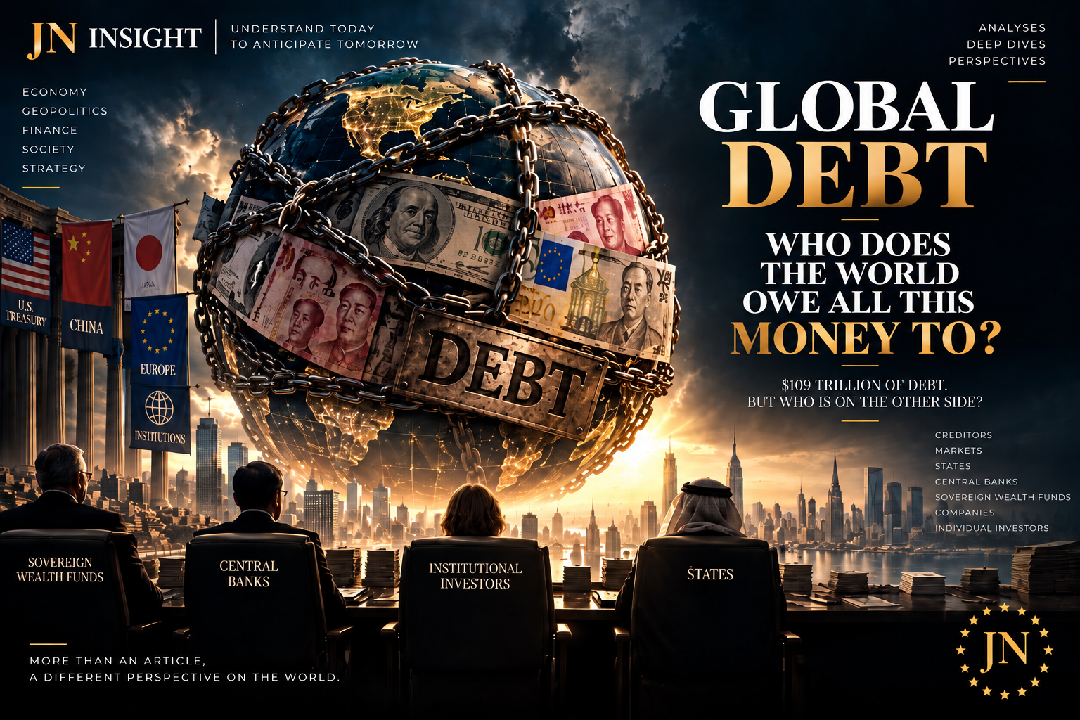 Global Debt: Who Does the World Owe All This Money To?