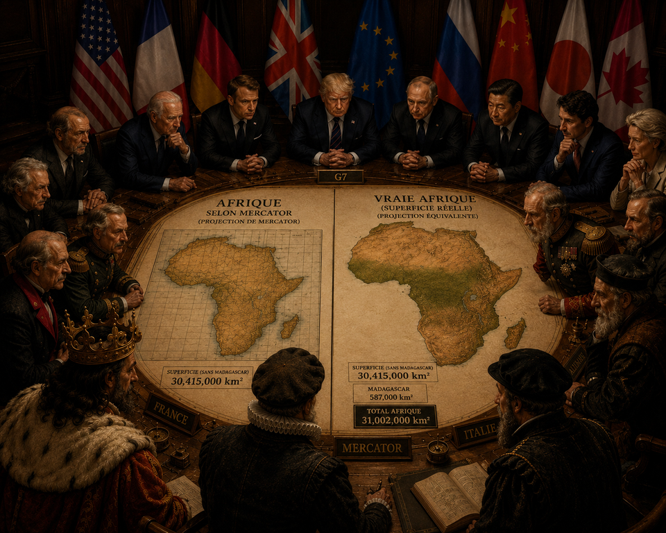 Bonus • La vraie taille de l'Afrique, ce que les cartes ne vous ont jamais dit