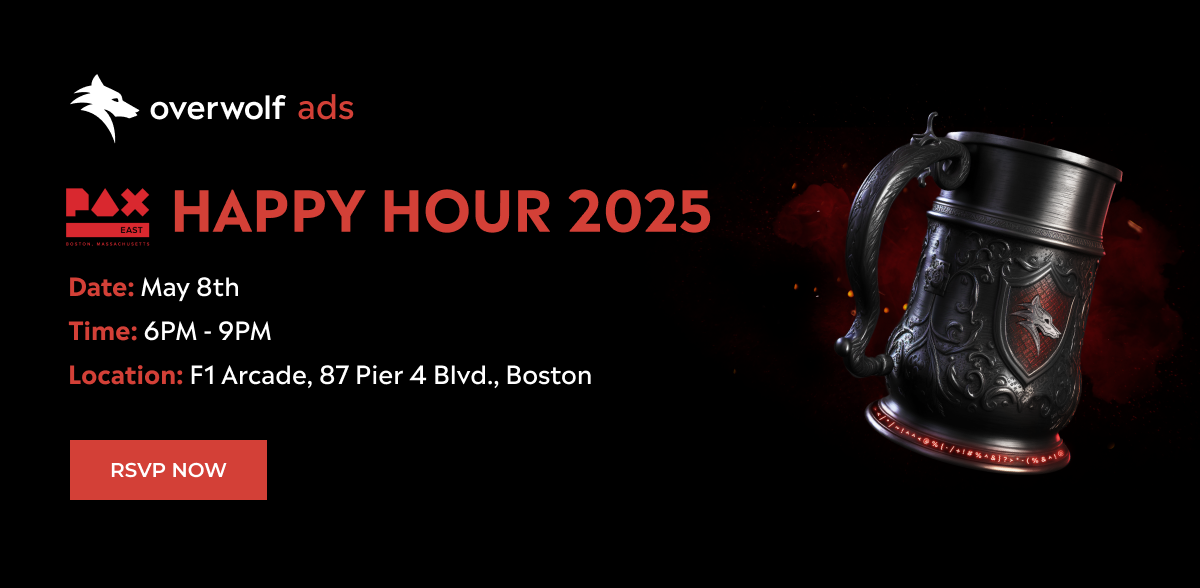 ​Overwolf Ads Happy Hour at Pax East