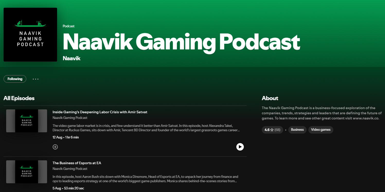 Naavik Gaming Podcast