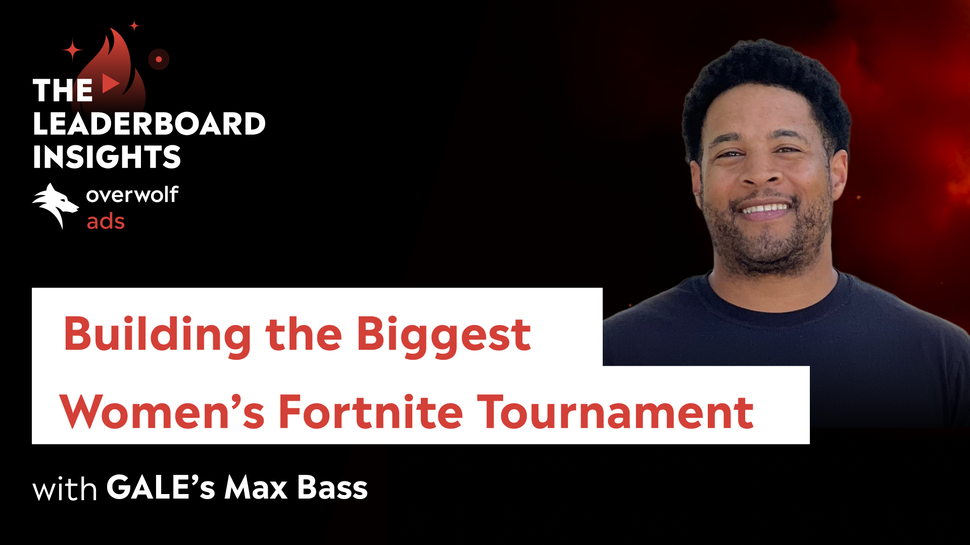 Building the Biggest Women’s Fortnite Tournament with GALE’s Max Bass