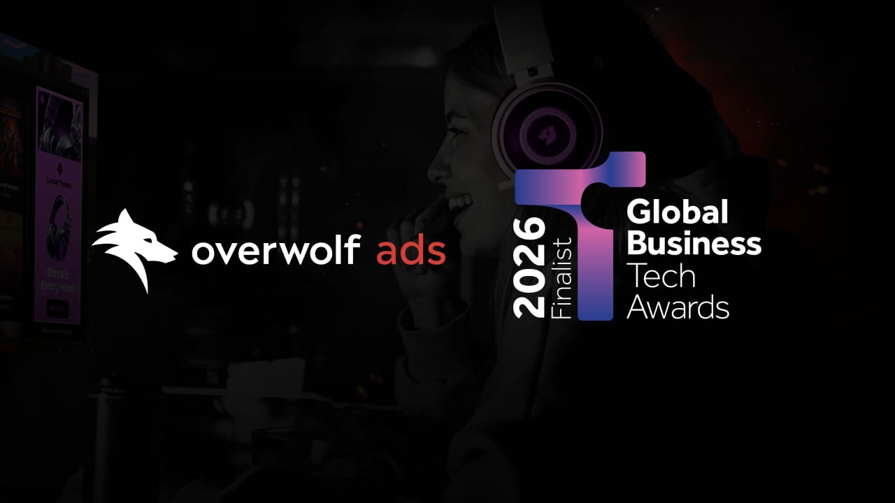 Overwolf Ads Shortlisted for the Global Business Tech Awards 2026