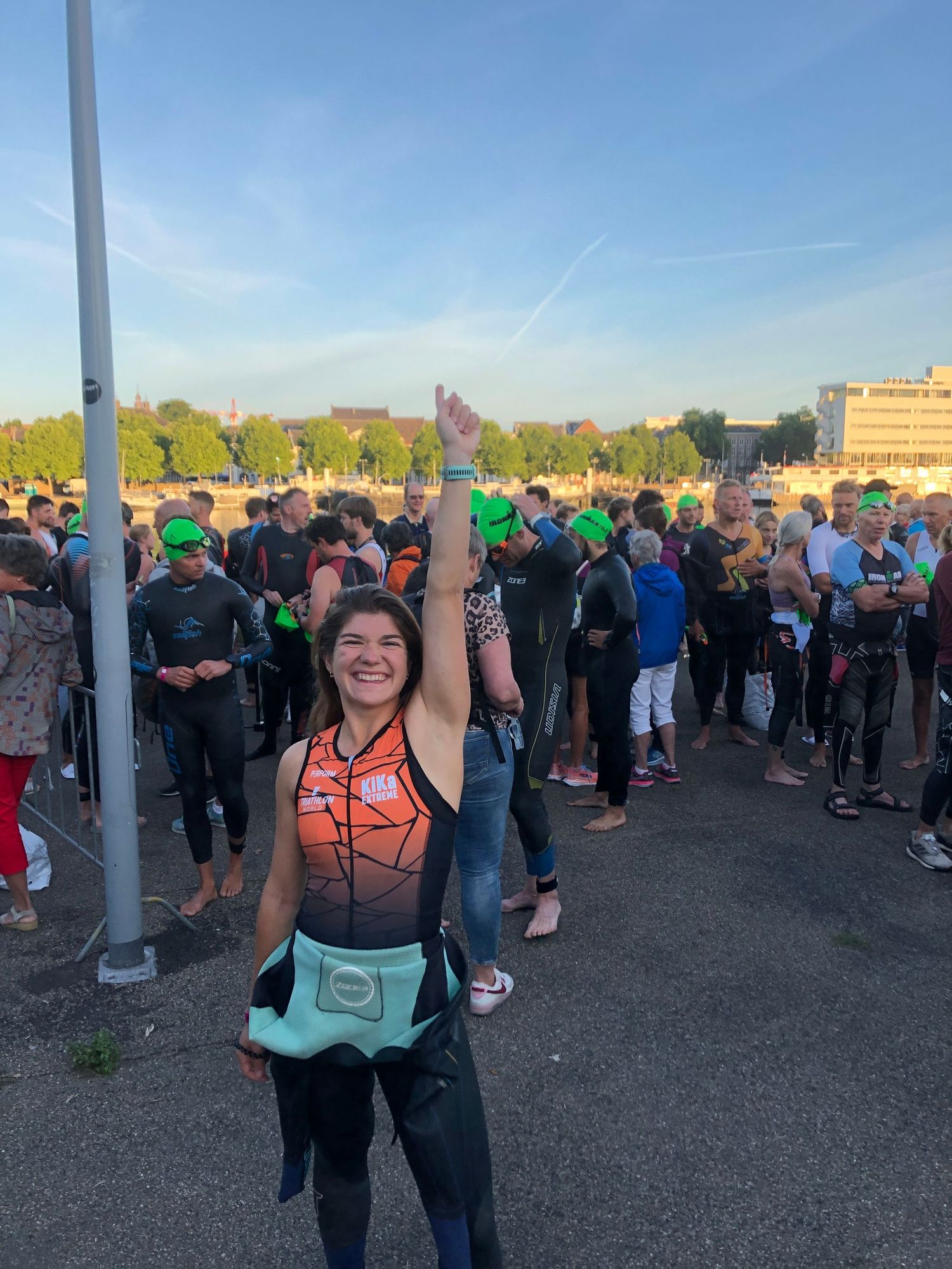 Raceverslag Ironman 70.3 Maastricht voor KiKa