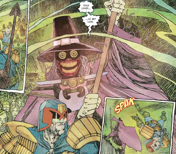 Breathe in the Sickness of Rob Williams & Henry Flint's Judge Dredd: And To The Sea Return