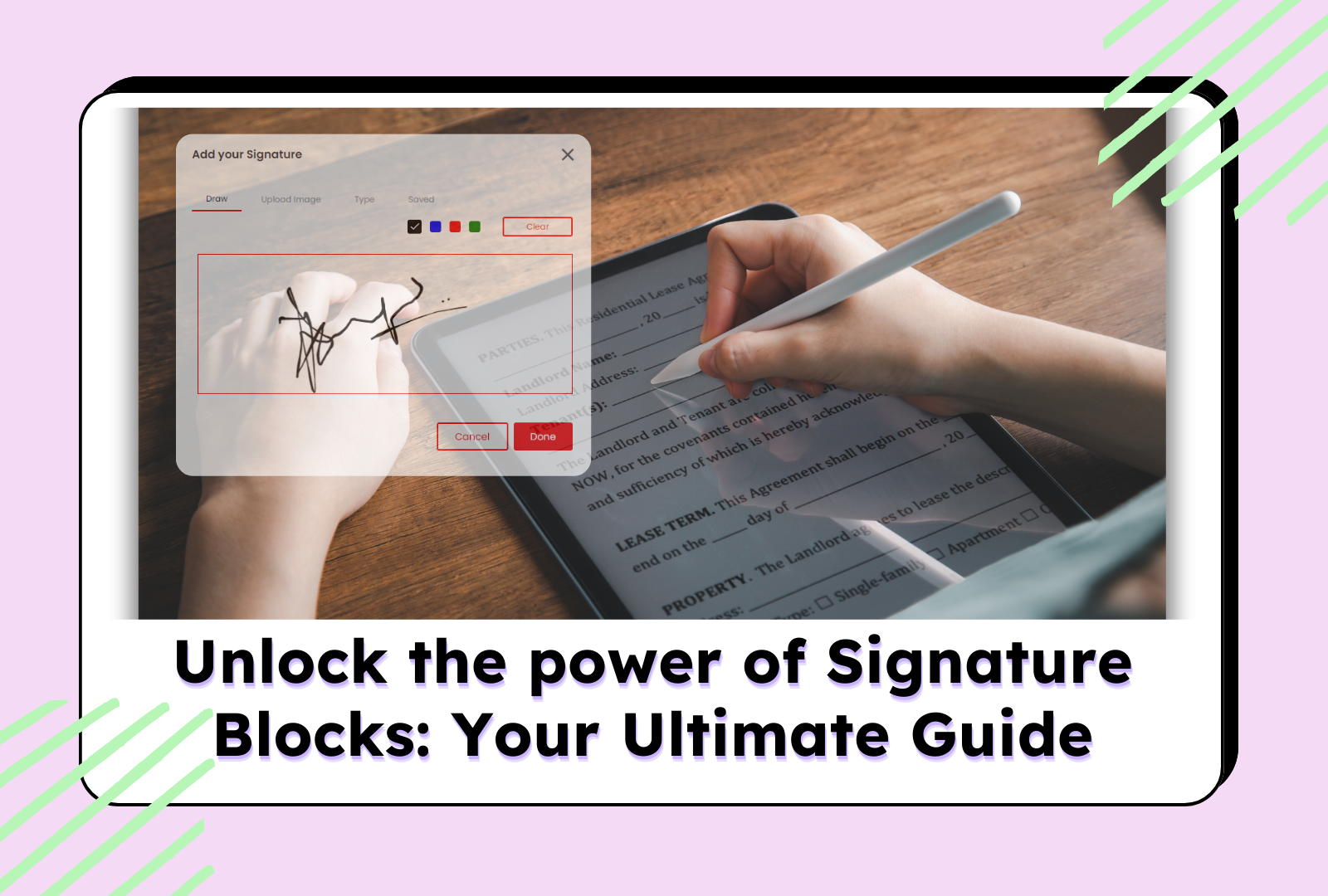 Unlocking the Power of Signature Blocks: Your Ultimate Guide