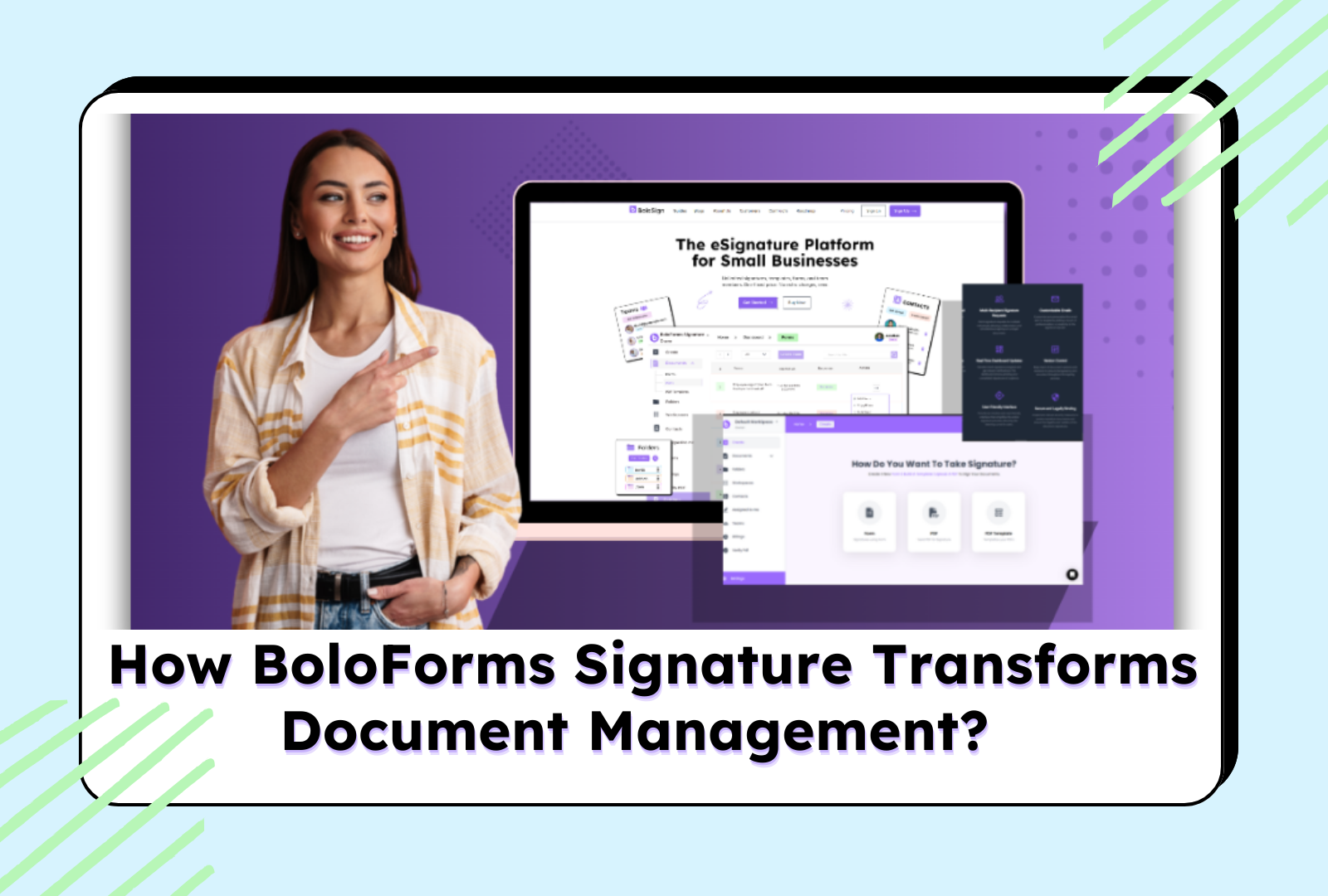 How BoloForms Signature Transforms Document Management