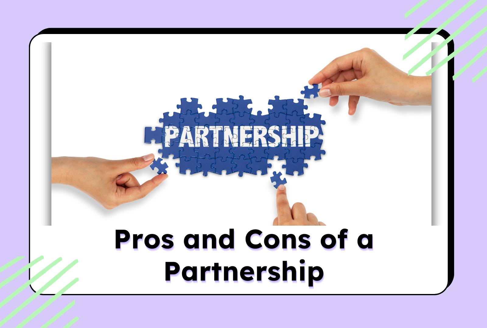 Pros and Cons of a Partnership