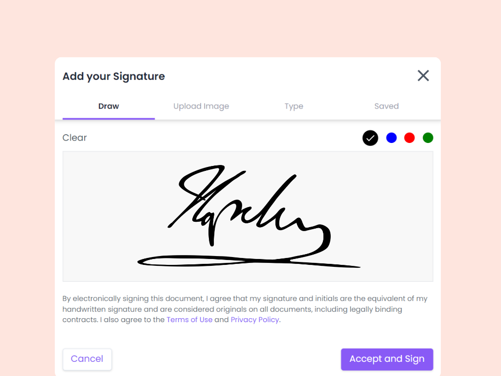 Napoleon Bonaparte's Signature in BoloSign