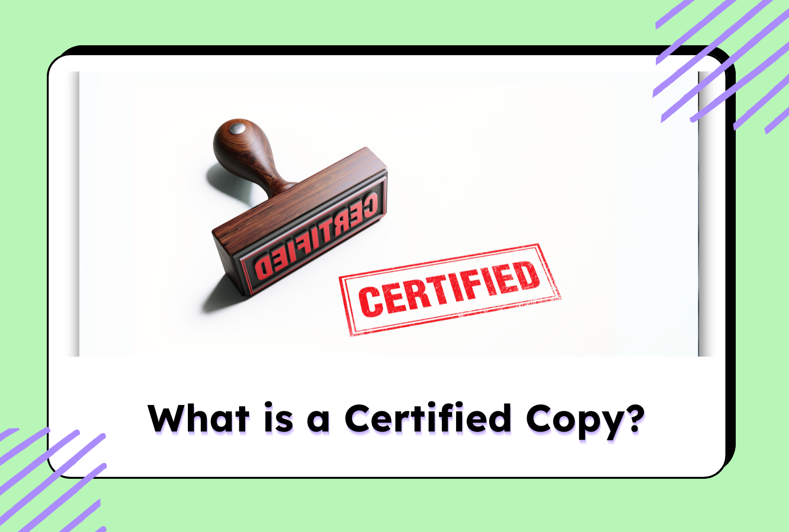 What is a Certified Copy? | Comprehensive Guide by BoloSign