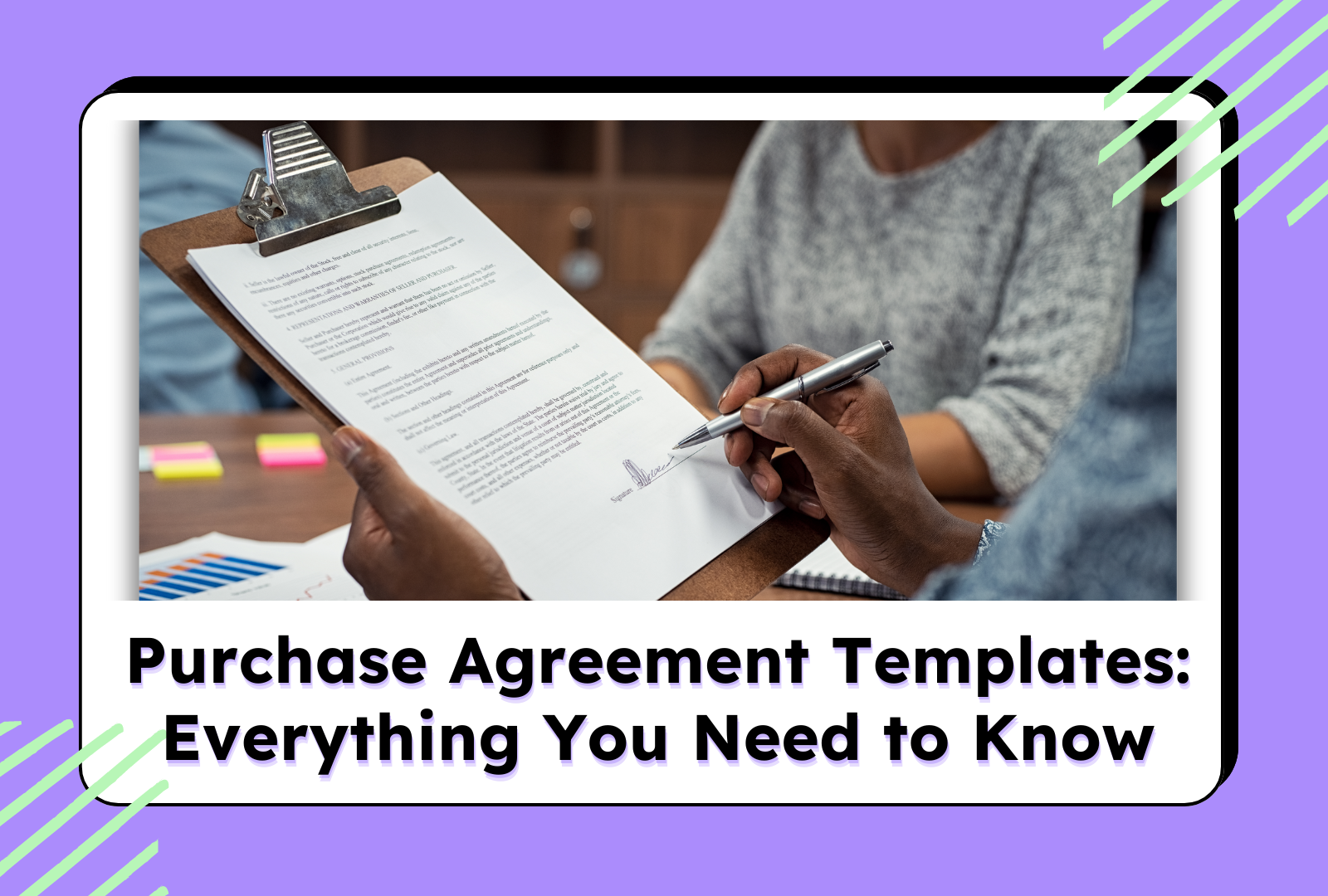 Purchase Agreement Templates: Essential Guide for Buyers and Sellers | BoloSign