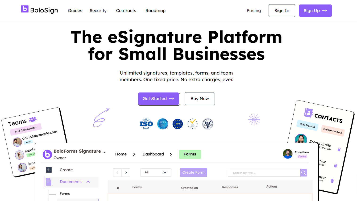 BoloSign: Best eSignature platform designed for Small Businesses