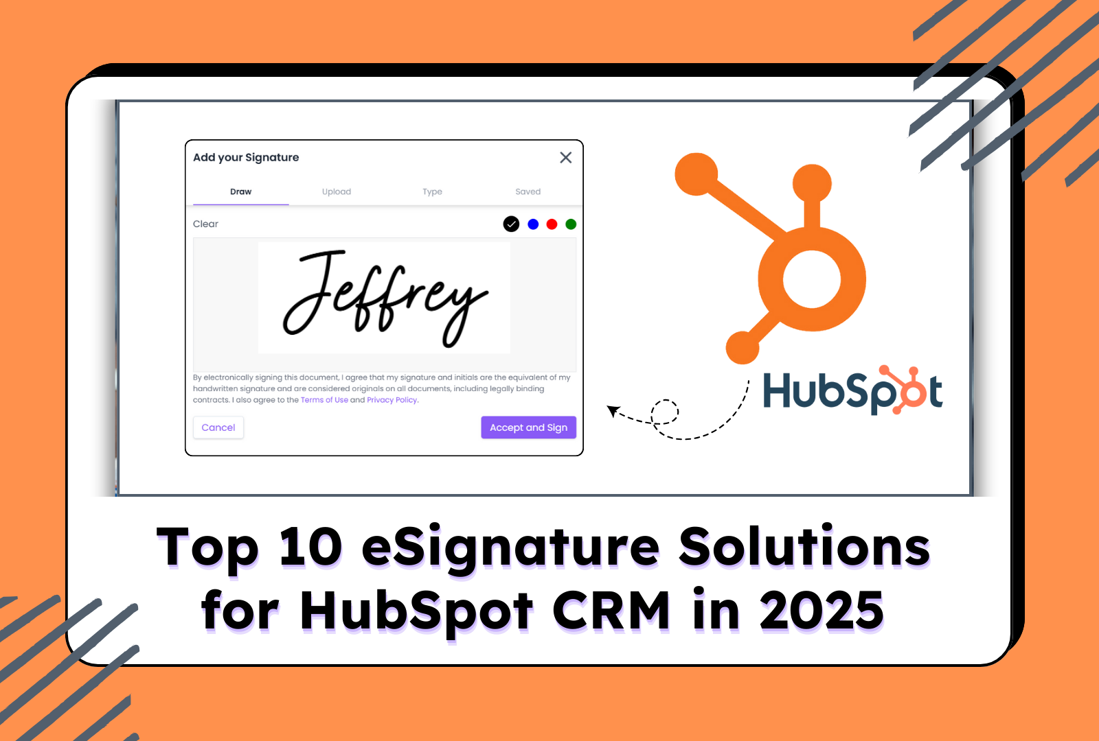 Discover the top 10 eSignature solutions for HubSpot CRM in 2025, highlighting BoloSign's affordability and simplicity. 