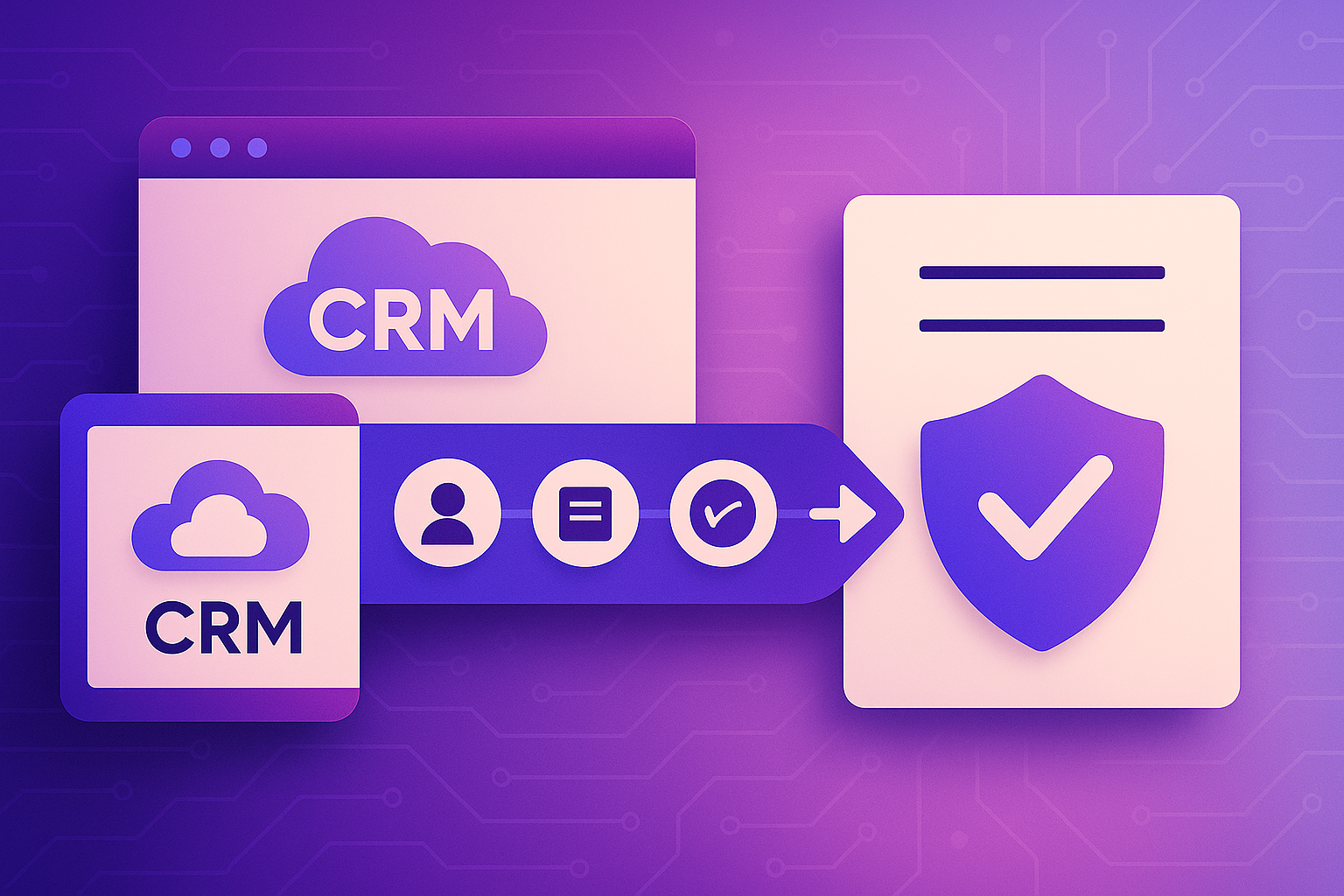  Integrate CRM with contracts to track deals, protect data, and close faster.