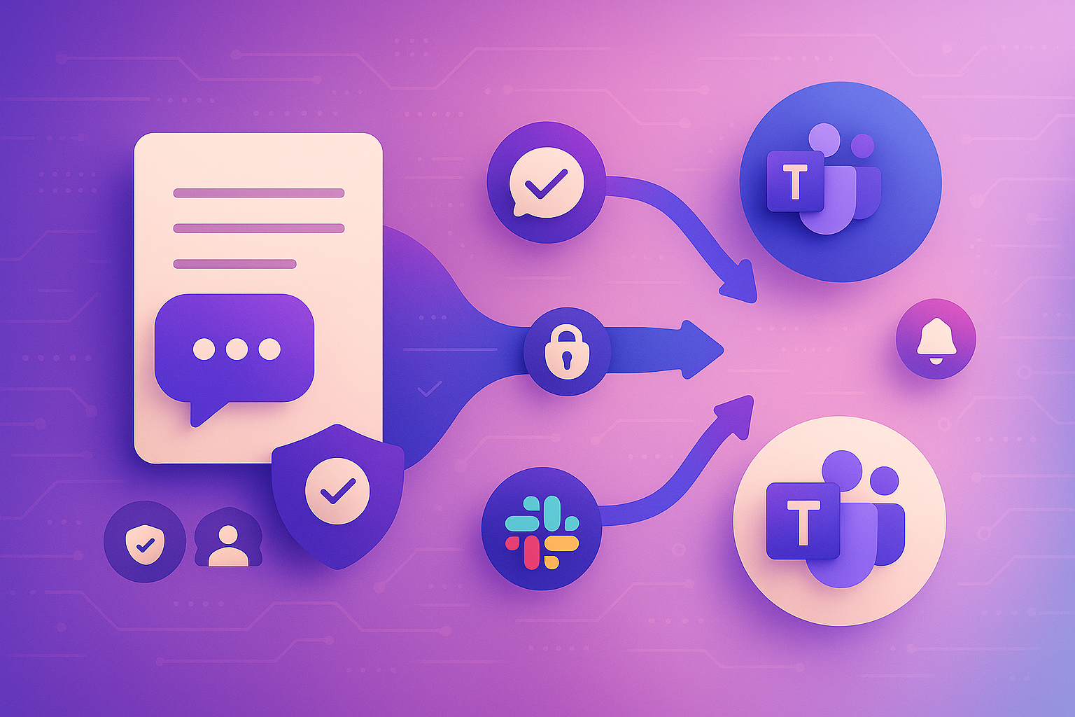 Keep teams updated — link contract tasks to Slack or Teams for instant alerts.