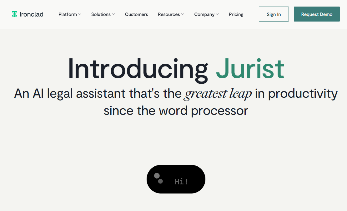 An AI legal assistant that's the greatest leap in productivity since the word processor