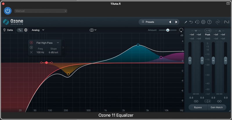 Miksaamisen perusteet: taajuuskorjain