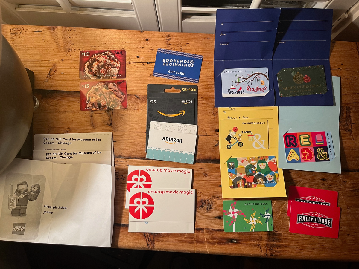 Gift card madness!