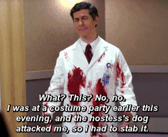 working on my night cheese — I'm “Doctor” Leo Spaceman.