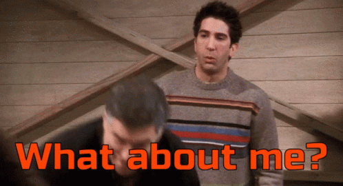 Friends What About Me GIF - Friends WhatAboutMe Ross GIFs