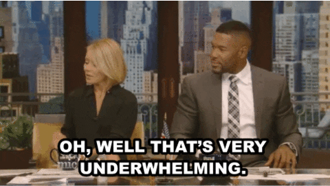 Unimpressed GIF
