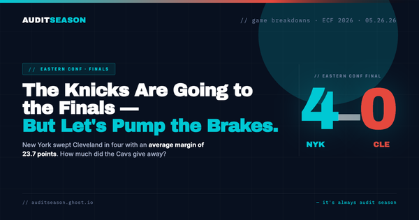 The Knicks Are Going to the Finals — But Let's Pump the Brakes