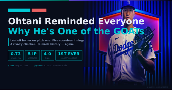 Shohei Ohtani Just Reminded Everyone Why He's One of the Greatest to Ever Do It