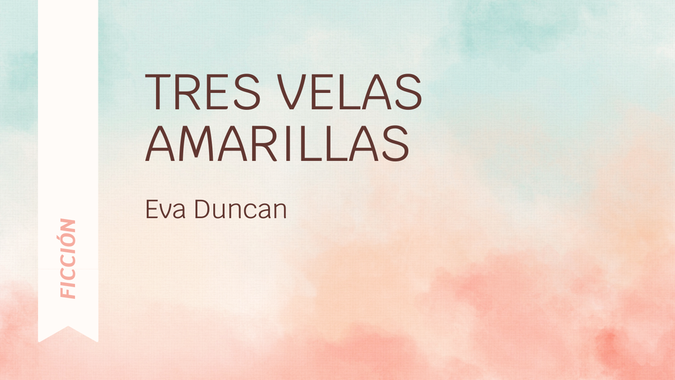 Tres velas amarillas