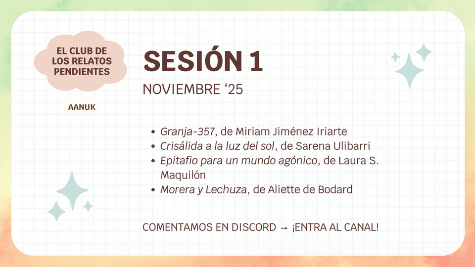 CRP: Sesión 1