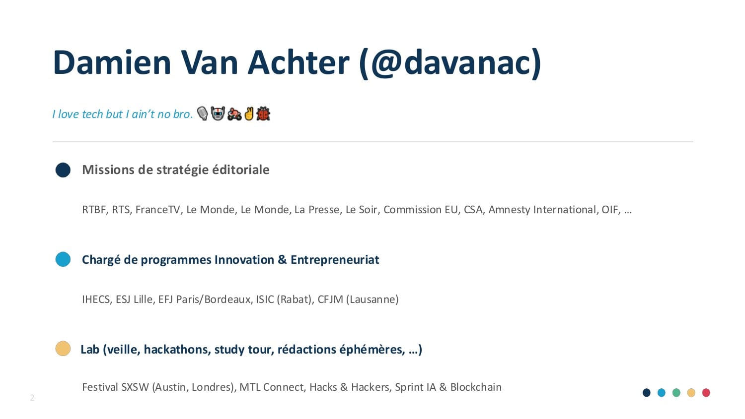Slide 1 sur 21 — teaser de la keynote FLTR